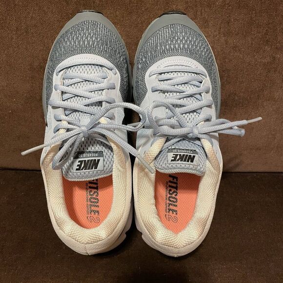 Nike Air Pegasus + 30 Dark Grey Grey Light Grey Salmon Orange 8.5 US 40 EUR Wmns - Picture 7 of 10